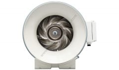 S&P TD 250/100 Plastik Yuvarlak Karma Akışlı Kanal Tipi Fan [250m³/h]