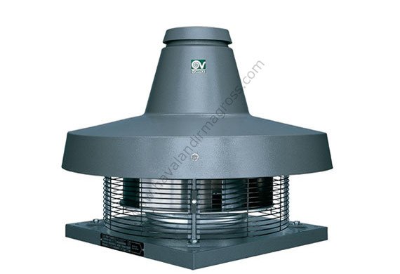 Vortice TRM 10 E 4P [1100M³/H] Yatay Atışlı Çatı Tipi Fan