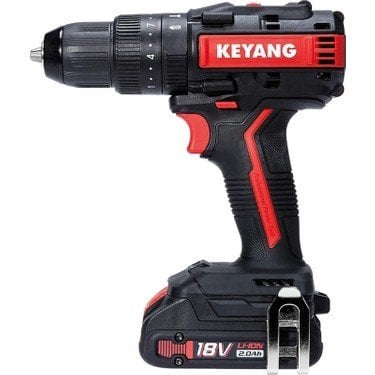 Keyang 18V-4Ah Akülü Darbeli Delme-Vidalama Makinası DD18BL-W