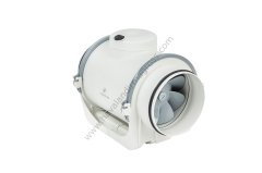 S&P TD Evo-125 Plastik Yuvarlak Karma Akışlı Kanal Tipi Fan [310m³/h]