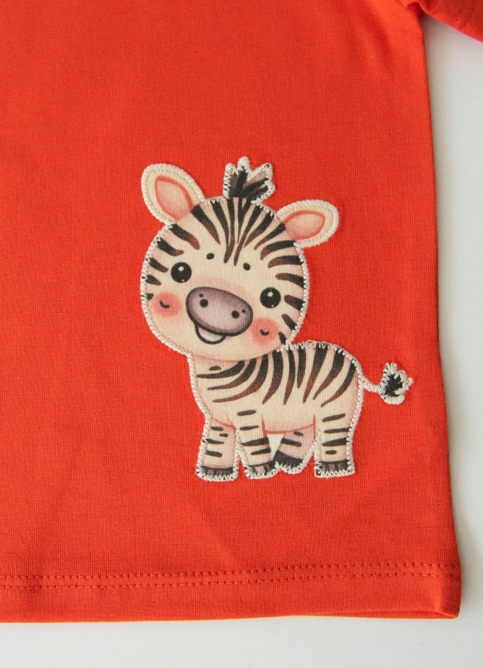 Organik Zebras 2'li T-Shirt