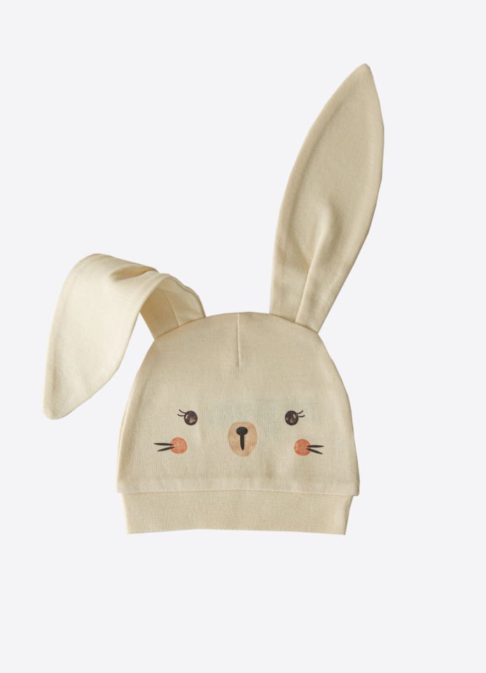 Organik Little Bunny 2'li Şapka