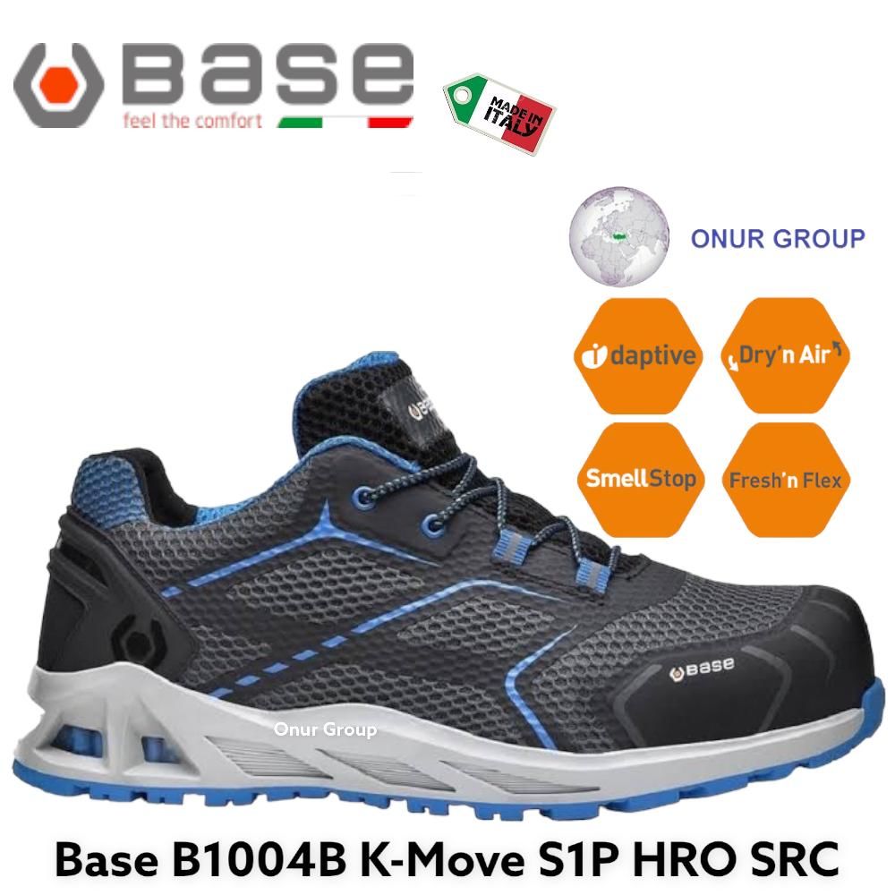 Base B1004B K-Move S1P HRO SRC İtalyan İş Güvenliği Ayakkabısı