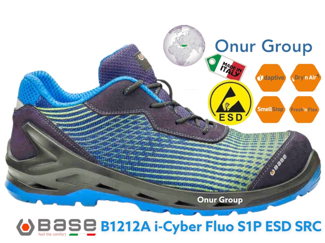 Base B1212A i-Cyber Fluo S1P ESD SRC