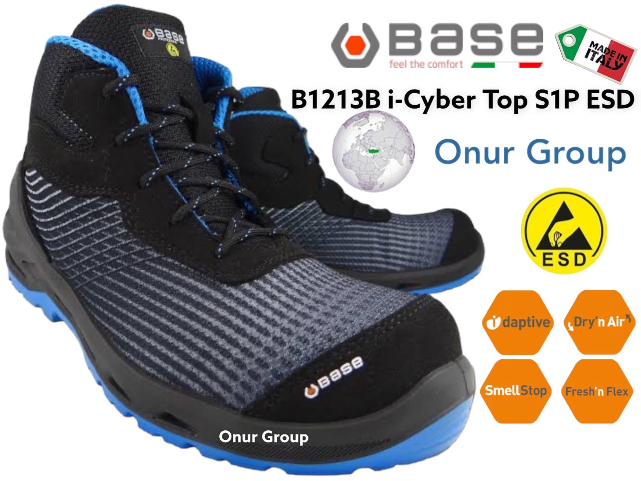 Base B1213B i-Cyber TOP S1P ESD SRC