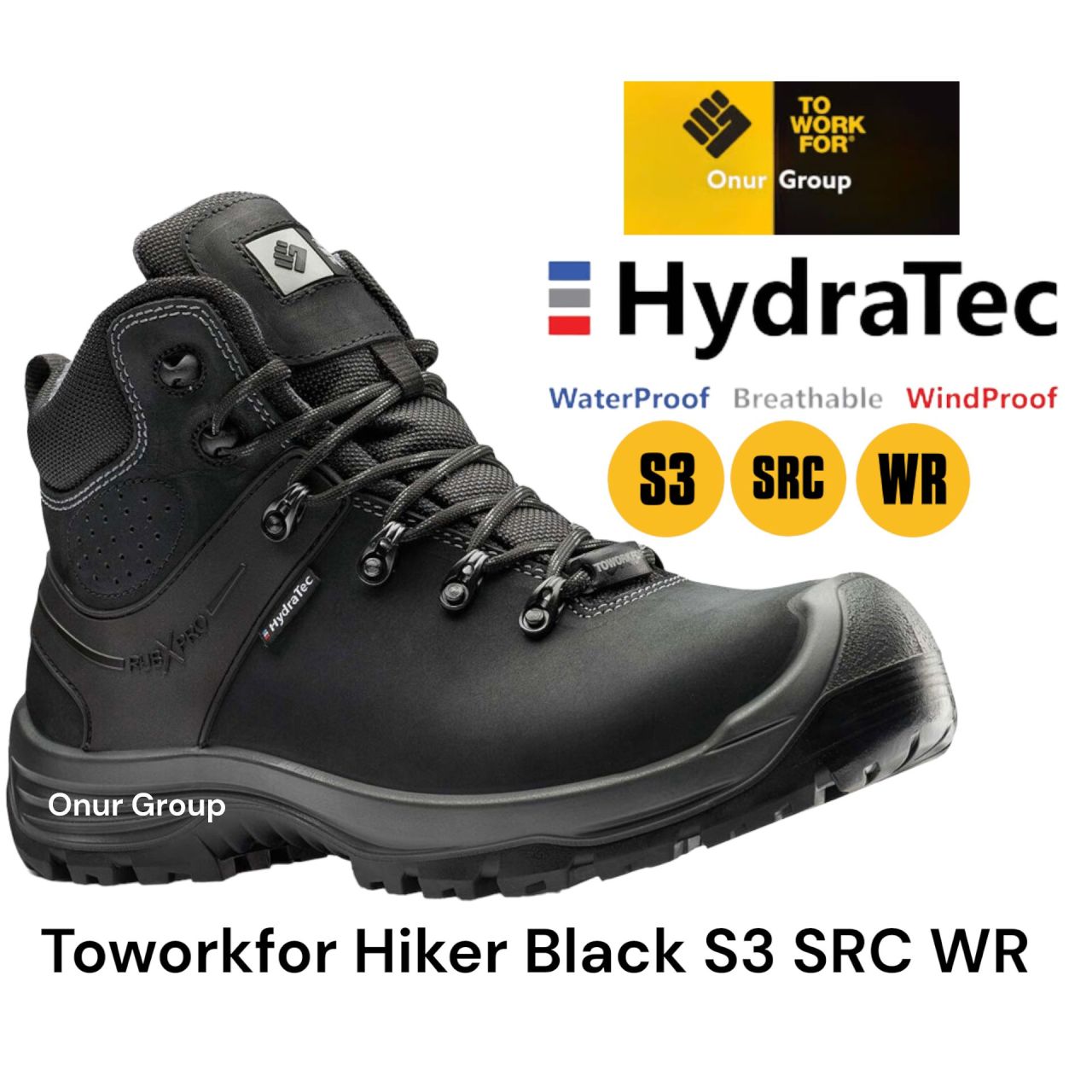 Toworkfor Hiker Black S3 SRC WRU