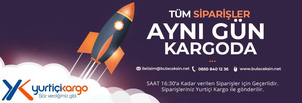 TÜM SİPARİŞLER AYNI GÜN STOKTAN TESLİMAT