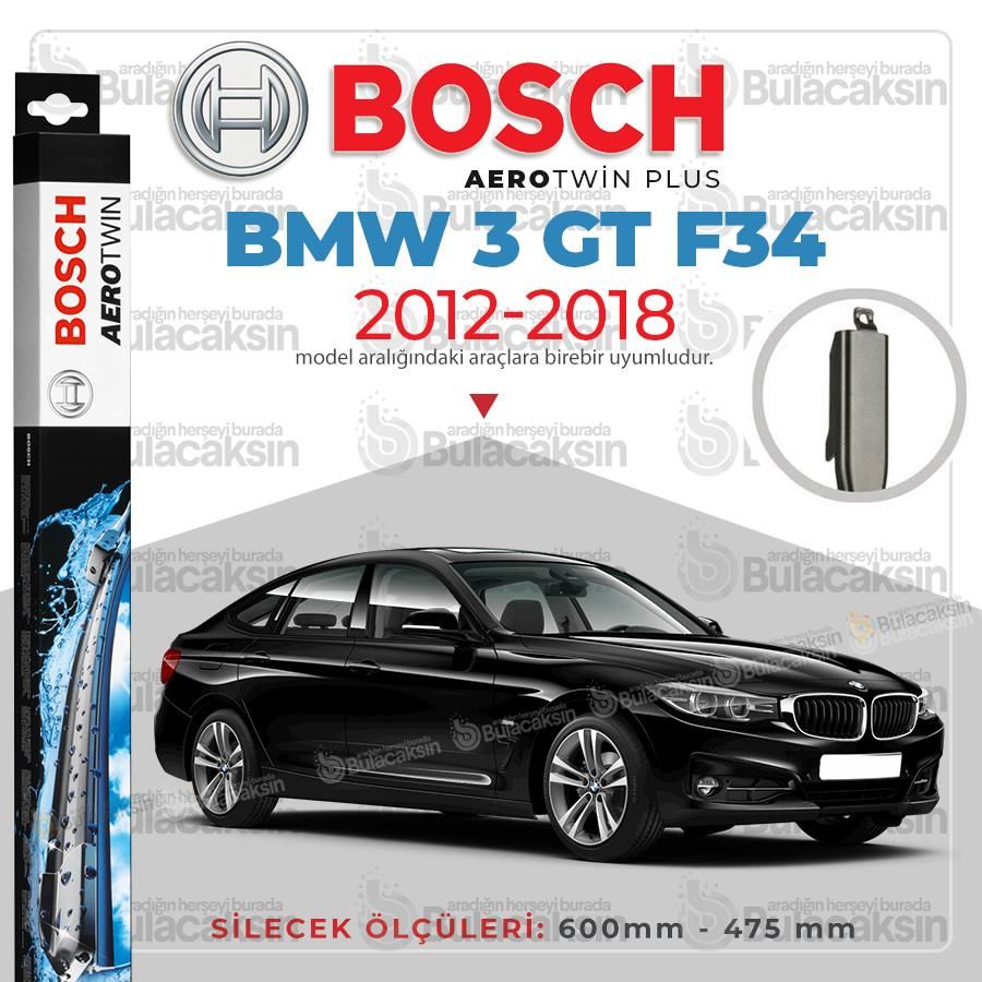 Bosch Aerotwin Muz Silecek Takımı Bmw F34 Gran Turismo 2013-2017 ile uyumlu