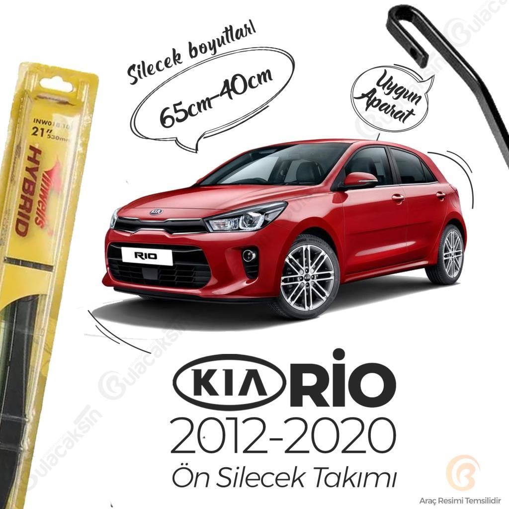 İnwells Hibrit Silecek Takımı Kia Rio 2012-2017 ile uyumlu