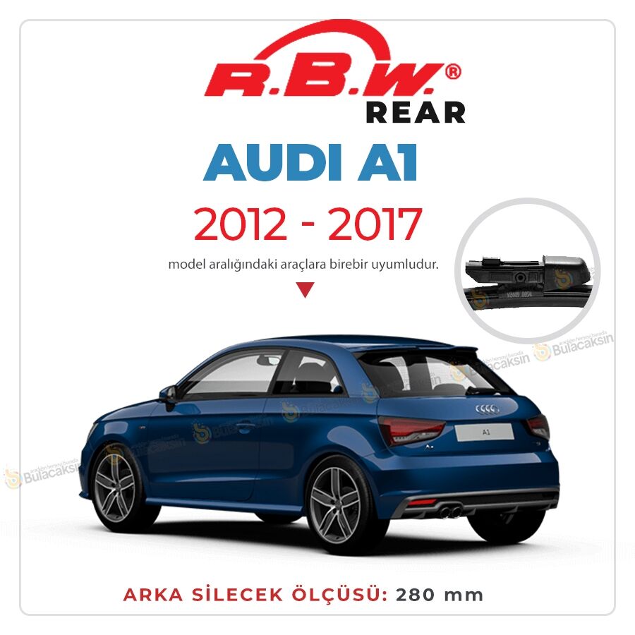 Audi A1 Sportsback Arka Silecek (2012-2017) RBW
