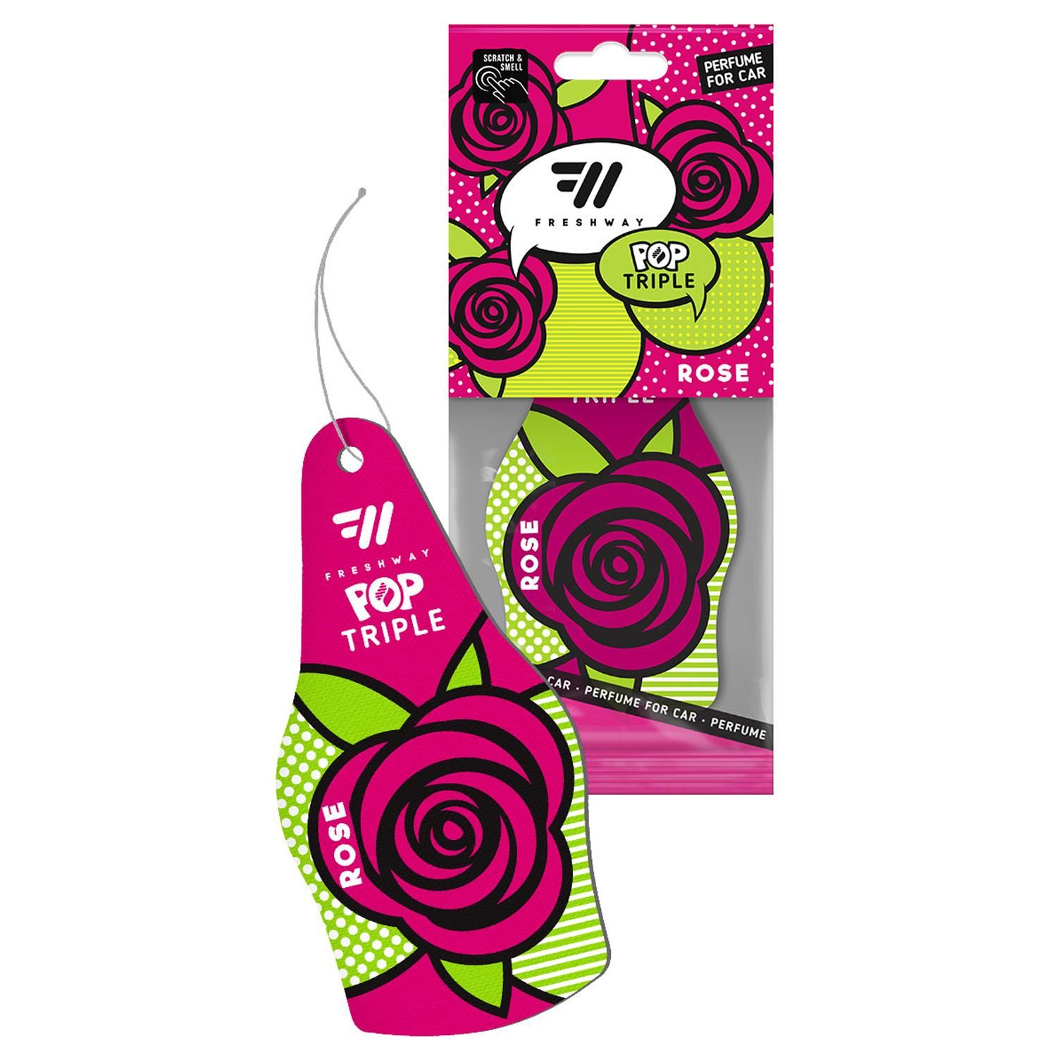 Fresh Way Pop Dry Triple Kağıt Asma Rose