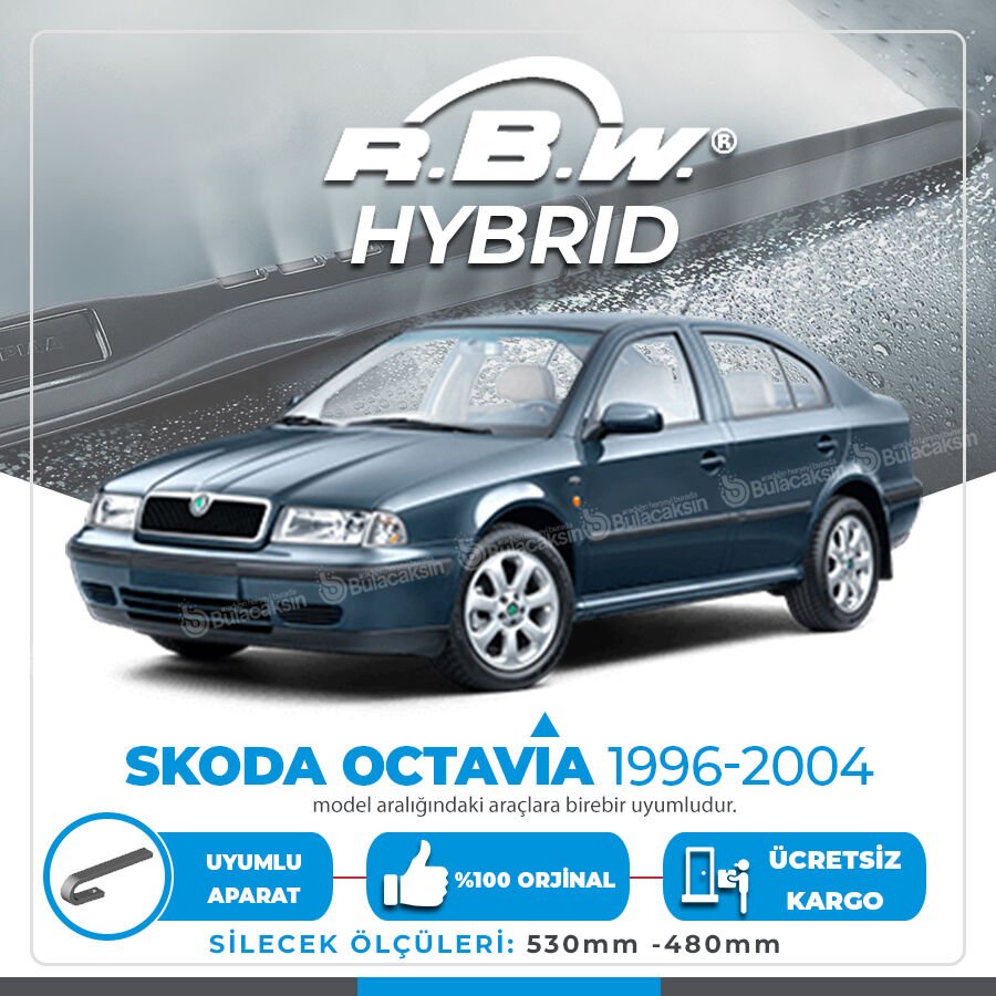 Skoda Octavia Ön Silecek Takımı (1996-2004) RBW Hibrit