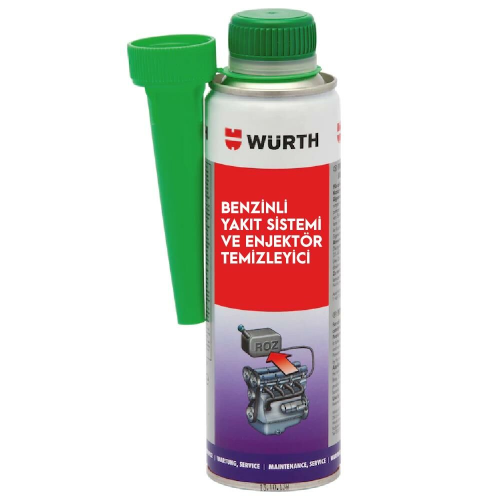 Würth Benzin Enjektör Temizleyici Performans İyileştirici 300 ml