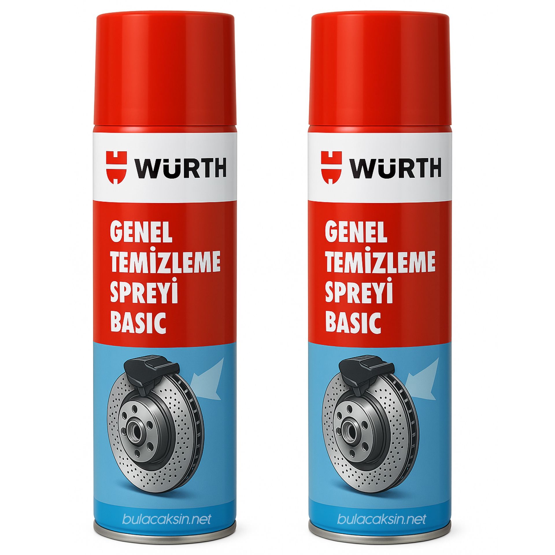 Würth Fren Balata Ve Genel Temizleme Spreyi 2x 500 ml