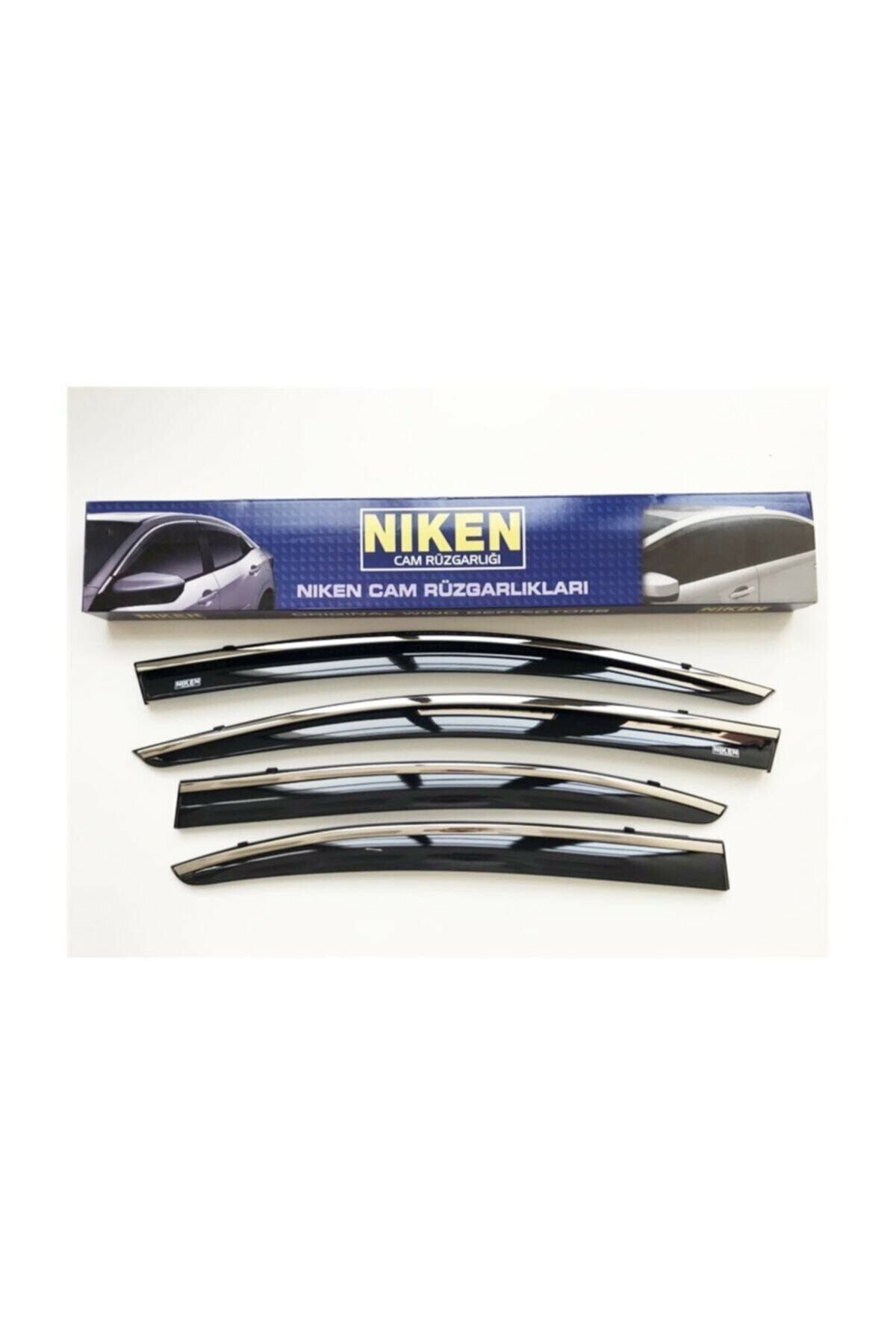 Niken Kromlu Cam Rüzgarlığı Fiat Linea 2007-2017 ile uyumlu