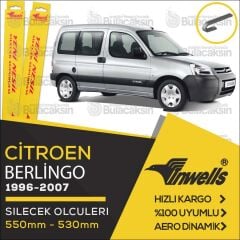 Citroen Berlingo Muz Silecek Takımı (1996-2007) İnwells