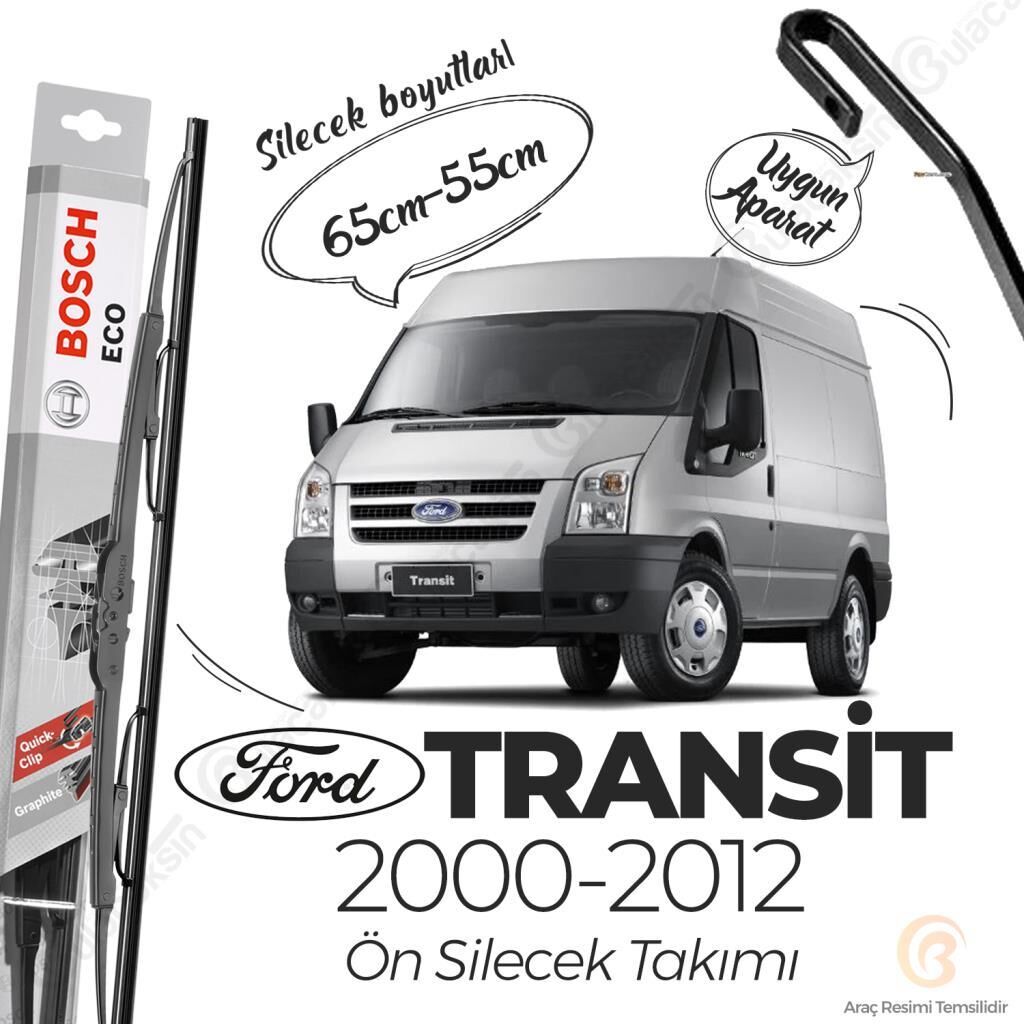 Bosch Eco Ön Silecek Takımı Ford Transit 2000-2012 ile uyumlu