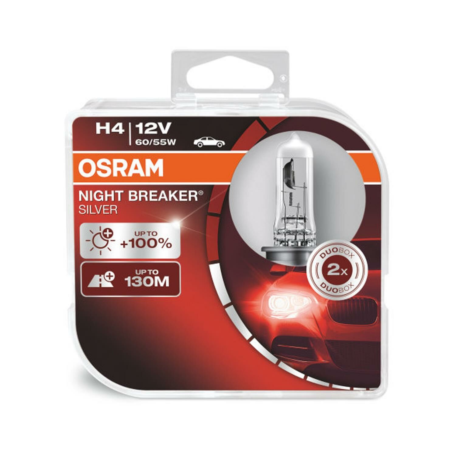 Osram Ampul Set 12V H4 55/60W %130M Fazla Mesafe 64193NBS
