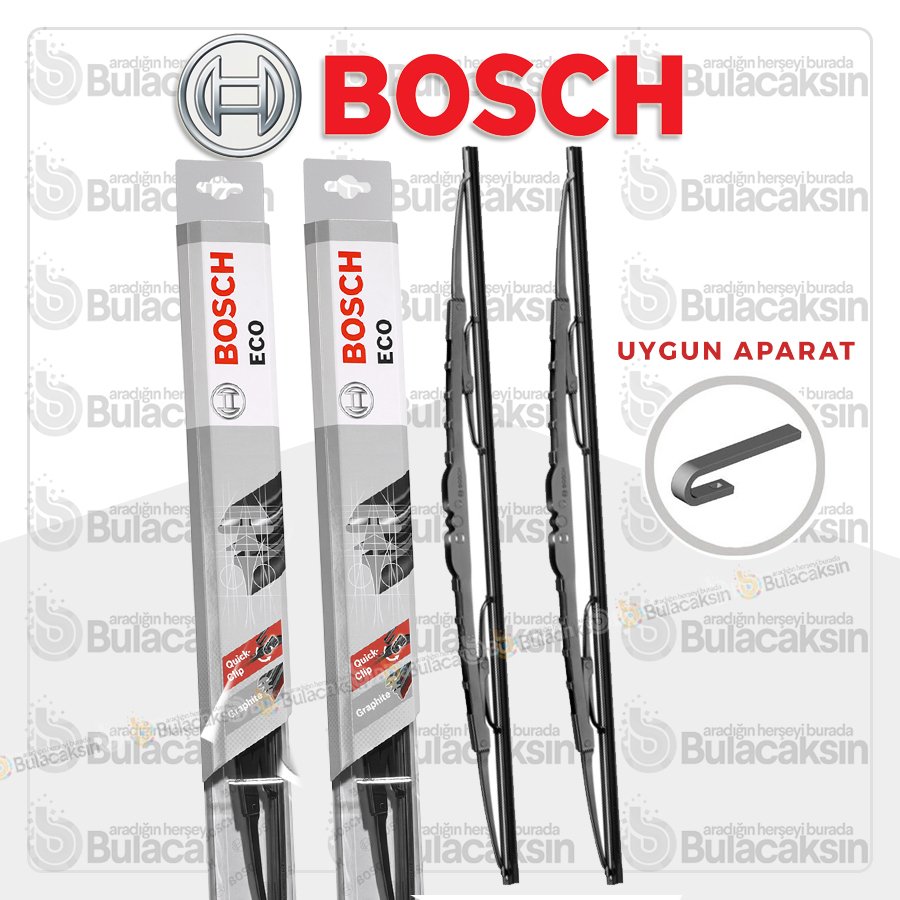 Bosch ECO Toyota Yaris 2012 - 2017 Ön Silecek Takımı