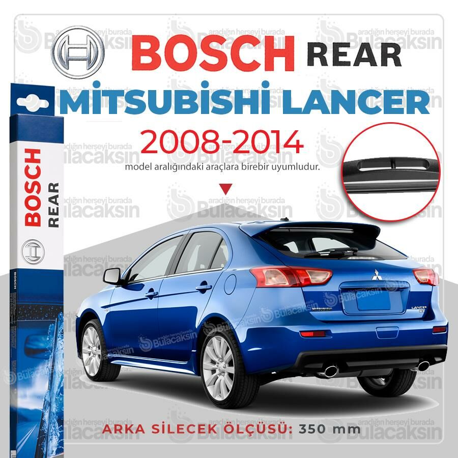 Bosch Rear Arka Silecek Mitsubishi Lancer SB 2008-2014 ile uyumlu