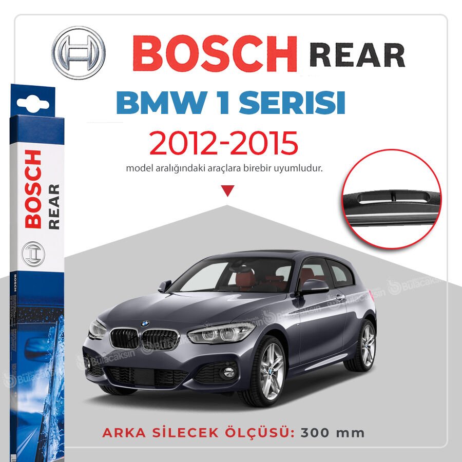 Bosch Rear Arka Silecek BMW 1 F20-F21 2012-2019 ile uyumlu