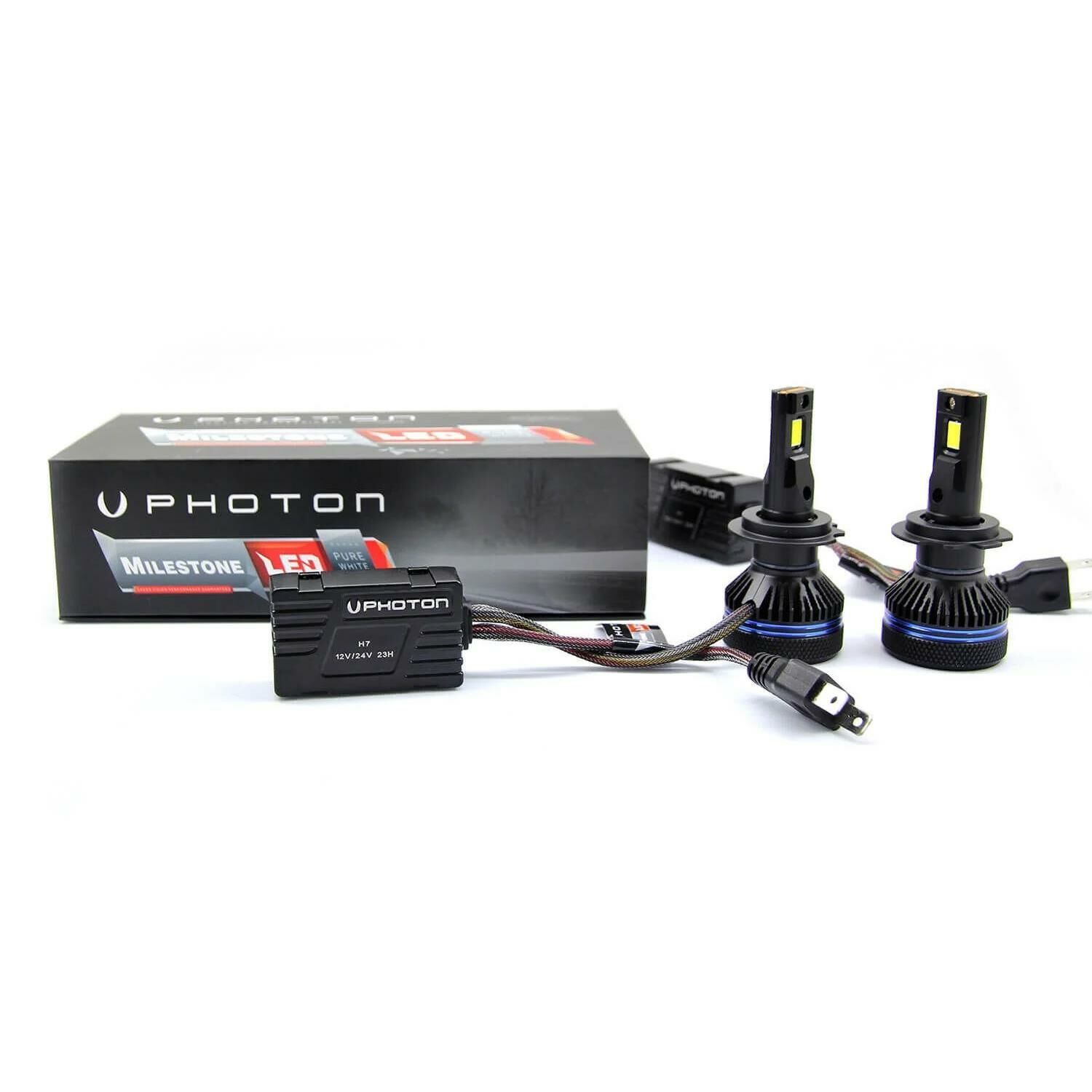 Photon Milestone H7 12/24V 6000K Black Edition