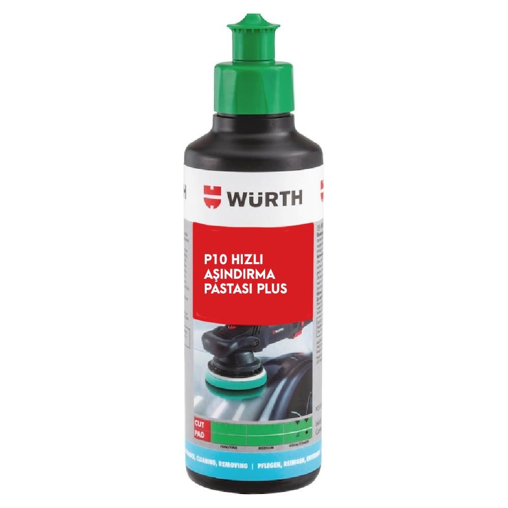 Würth P10 Hızlı Aşındırma Pastası Plus 250 gr
