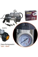 Niken Hava Kompresörü 150 Psi Pro Metal Gövde Işıklı