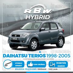 Daihatsu Terios Ön Silecek Takımı (1998-2005) RBW Hibrit