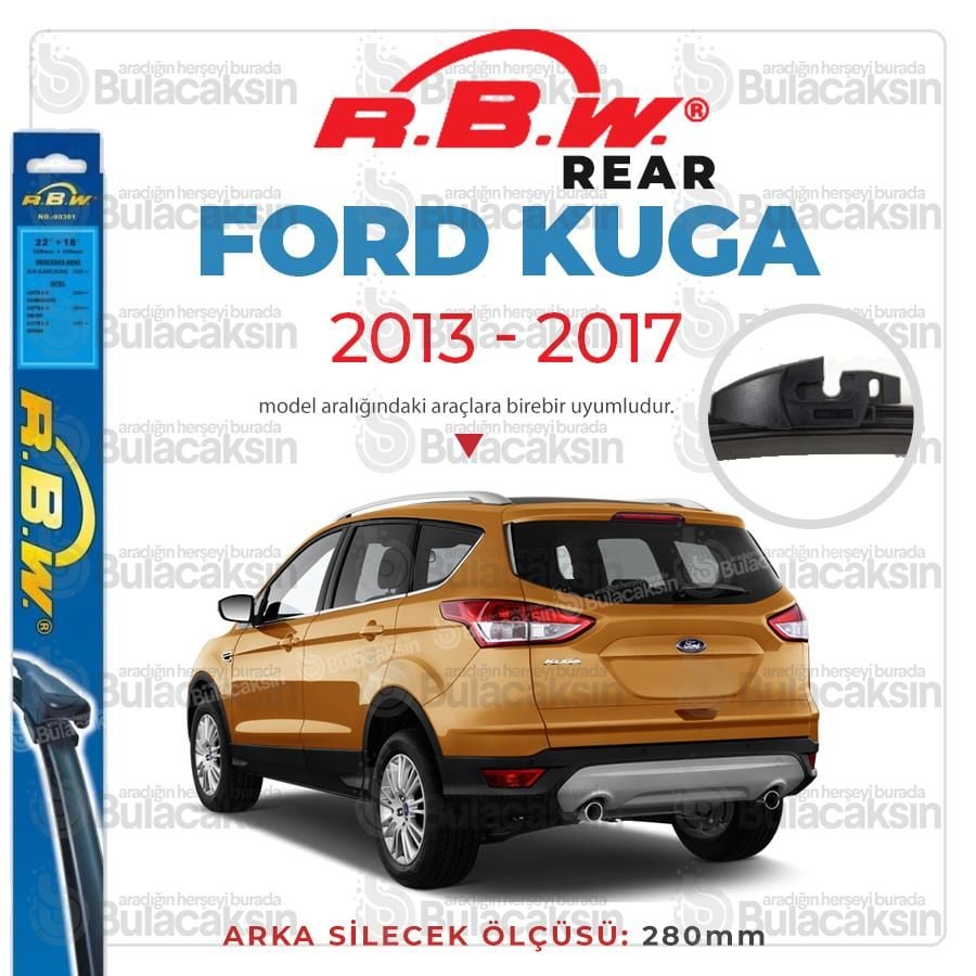 RBW Arka Silecek Ford Kuga 2013-2017 ile uyumlu