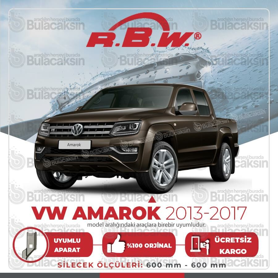 Volkswagen Amarok Muz Silecek Takımı (2013-2017) RBW