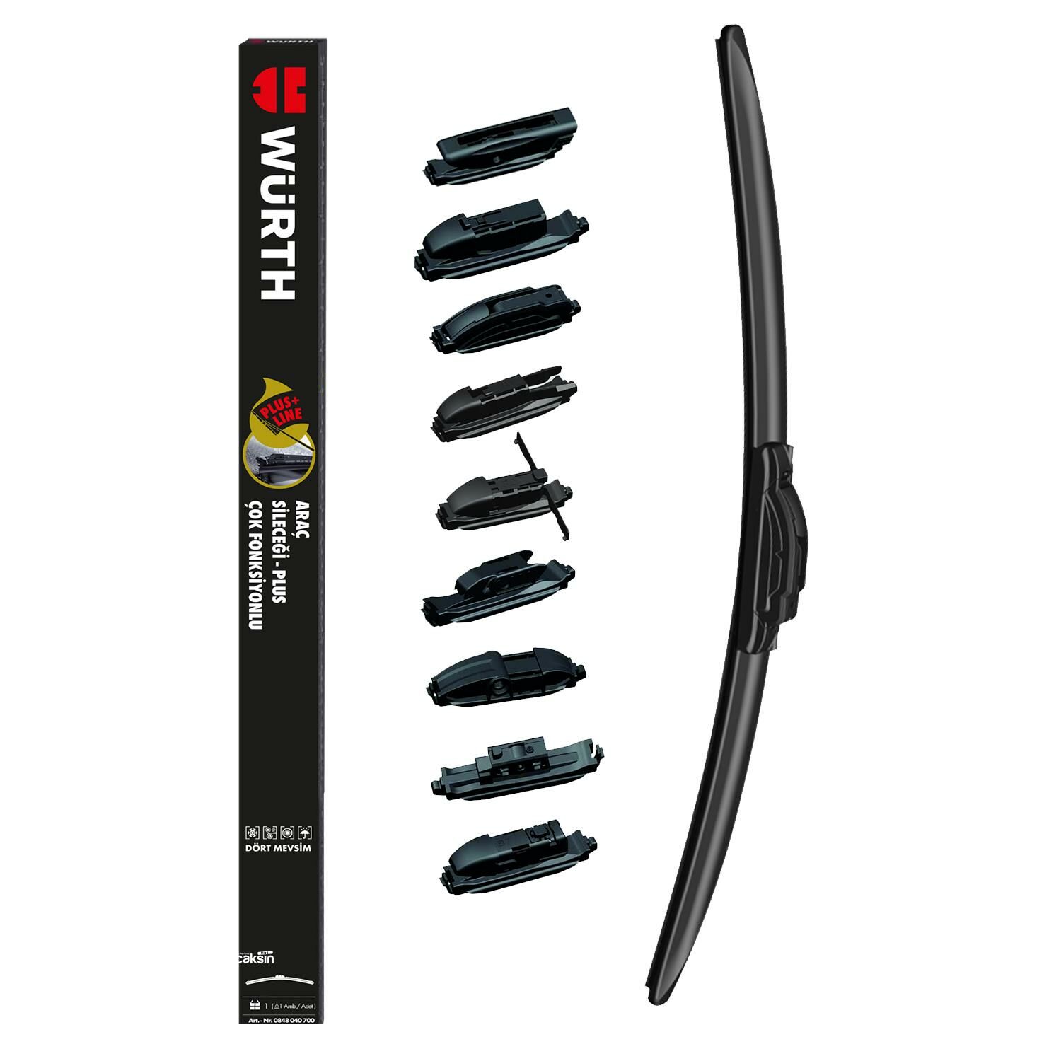 Würth Ön Muz Silecek Renault Twingo 1995-2005 ile uyumlu