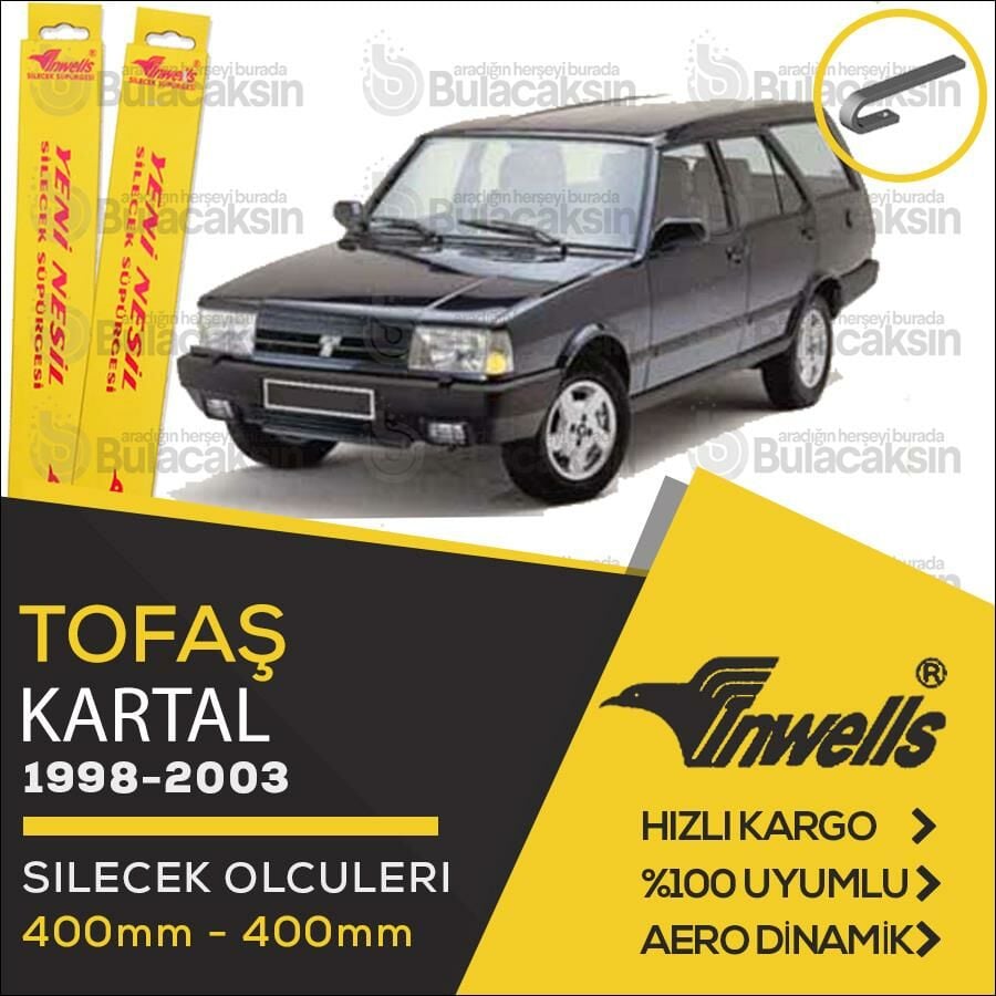 Tofaş Kartal Muz Silecek Takımı (1982-2003) İnwells