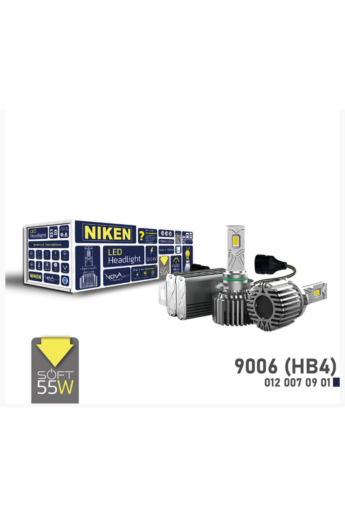 Niken Nova Soft 24.000 Lümen 55W HB4-9006