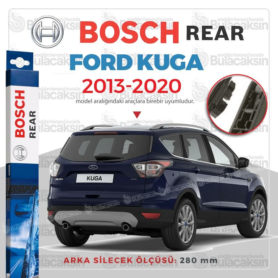 Bosch Rear Arka Silecek Ford Kuga 2013-2020 ile uyumlu