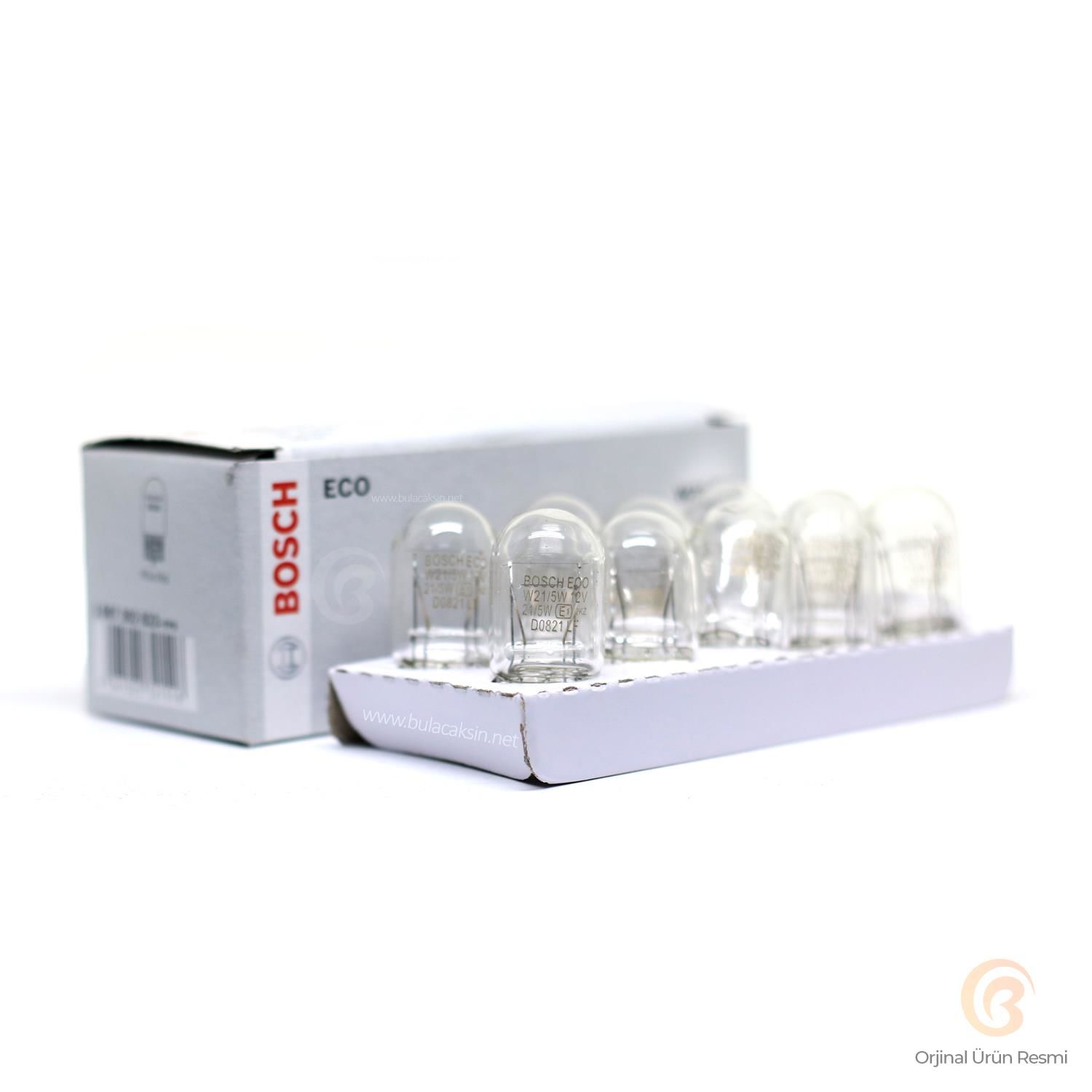 BOSCH AMPUL 12V 21/5W 1016 DİPSİZ 1987302823 10 ADET
