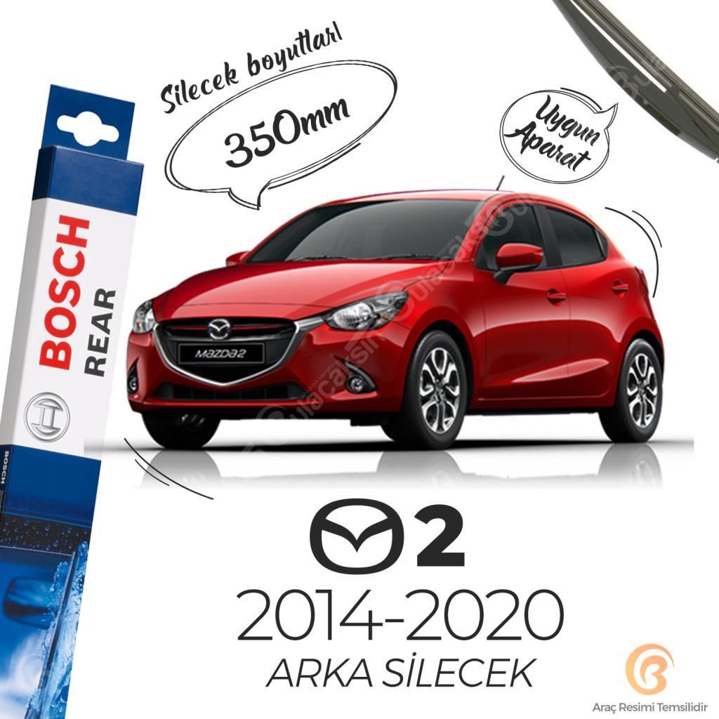 Bosch Rear Arka Silecek Mazda 2 2014-2020 ile uyumlu