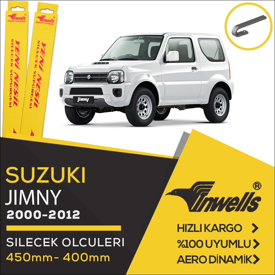 Suzuki Jimny Muz Silecek Takımı (2000-2012) İnwells