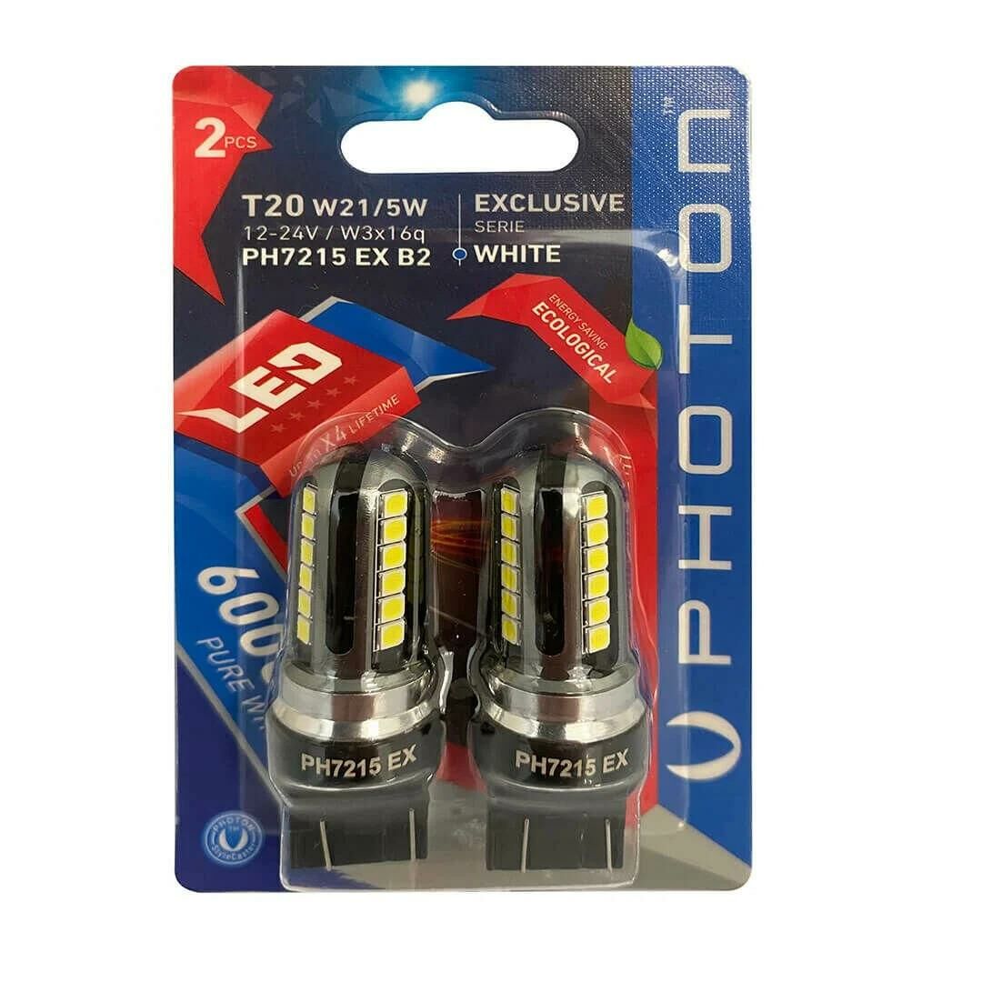 Photon PH7215 Mercekli Led T20 1016 Soketlı Beyaz 12LED 6000k