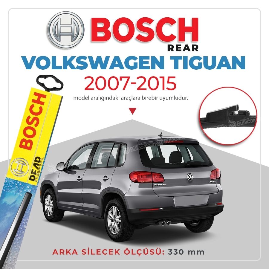 Bosch Rear Arka Silecek Volkswagen Tiguan 2007-2015 ile uyumlu