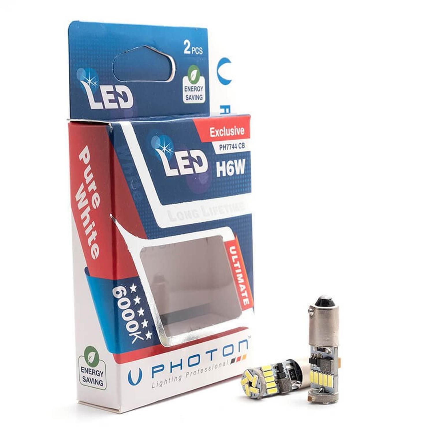 Photon PH7744CB H6W 12-24V Can-Bus 15 Ledli 6000K