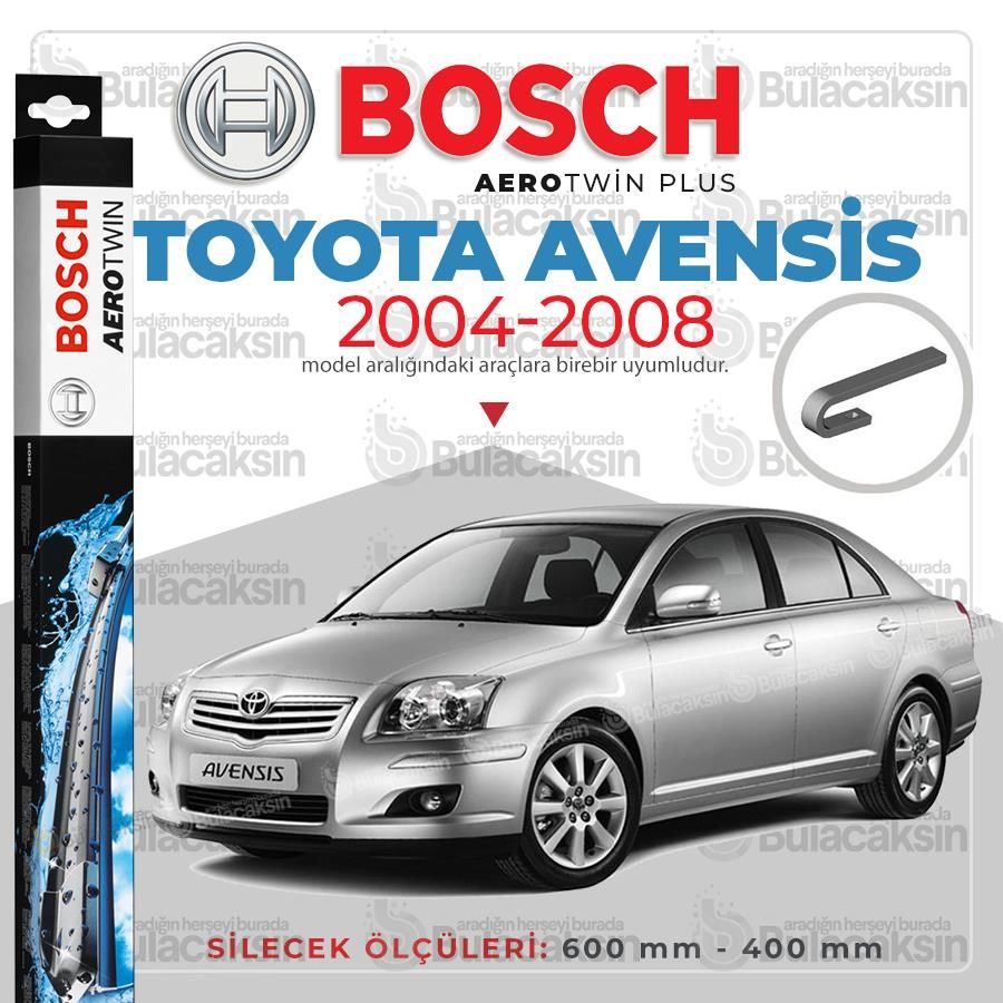 Toyota Avensis Muz Silecek Takımı (2004-2008) Bosch Aerotwin