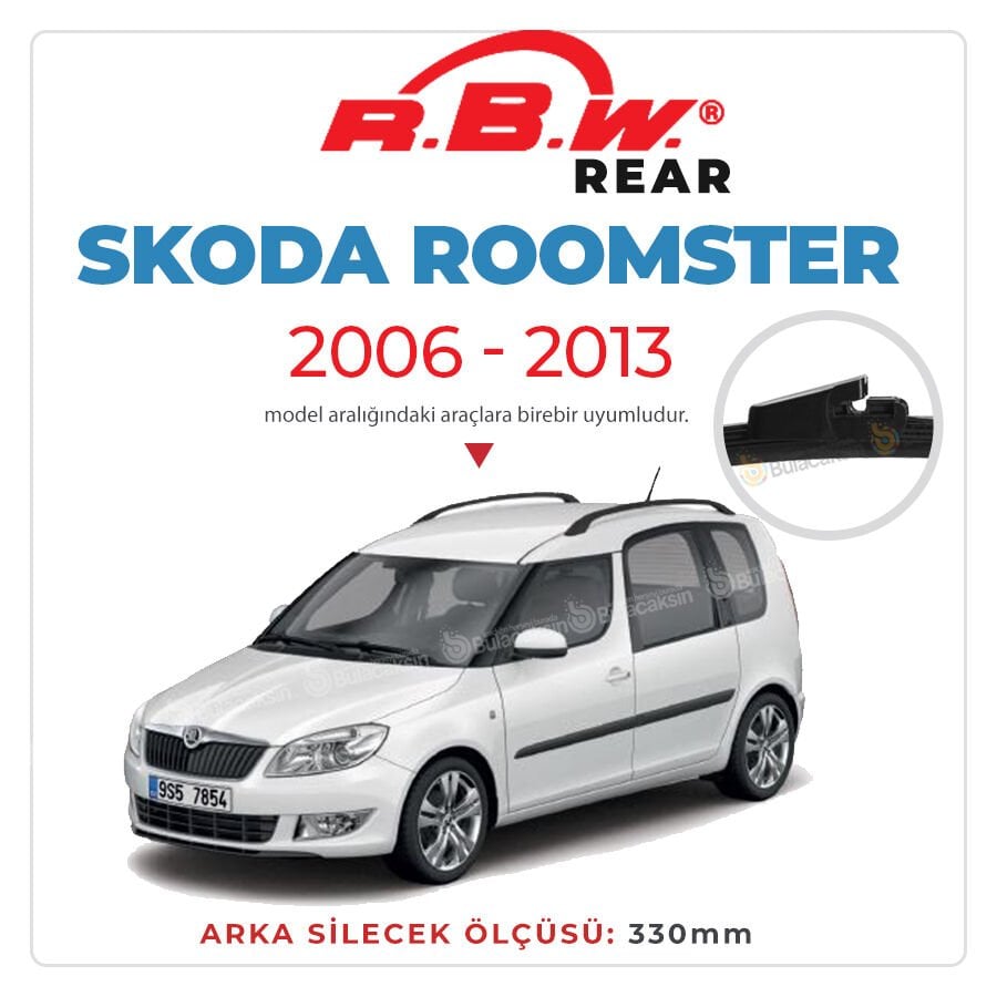 RBW Arka Silecek Skoda Roomster 2006-2013 ile uyumlu