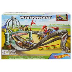 Hot Wheels Mario Kart Çılgın Dönüş Parkuru Yarış Seti
