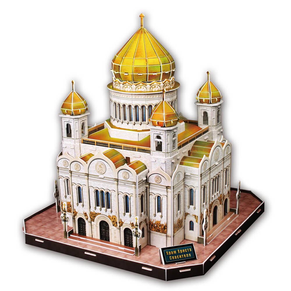 Cubic Fun 3D Puzzle 127 Parça Christ the Saviour Katedrali - Rusy