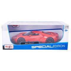 Maisto 1/18 2017 Ford GT Model Araba - Kırmızı