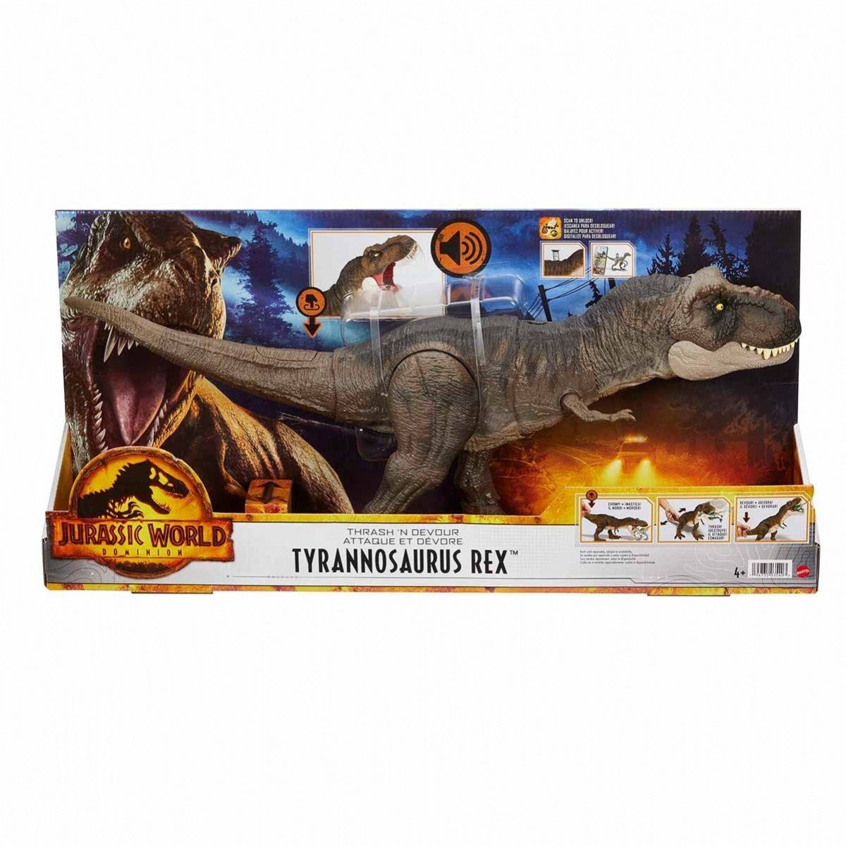Jurassic World Güçlü Isırıklar Tyrannosaurus Rex Dinozor Figürü