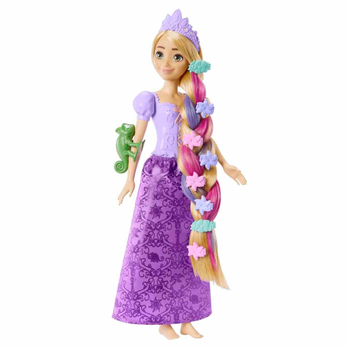 Disney Prenses Renk Değiştiren Sihirli Saçlı Rapunzel HLW18