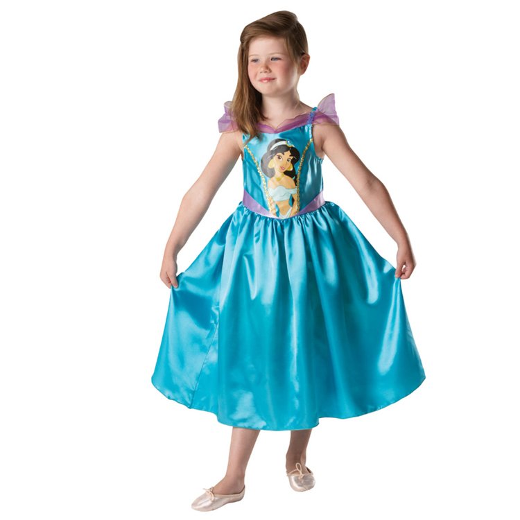 Prenses Jasmine Klasik Çocuk Kostüm 3-4 Yaş