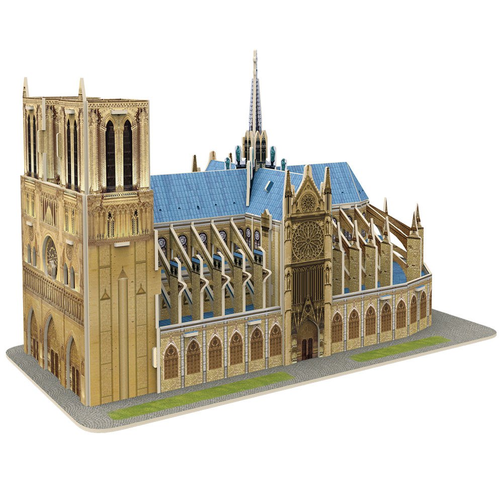 Cubic Fun 53 Parça Puzzle Notre Dame de Paris